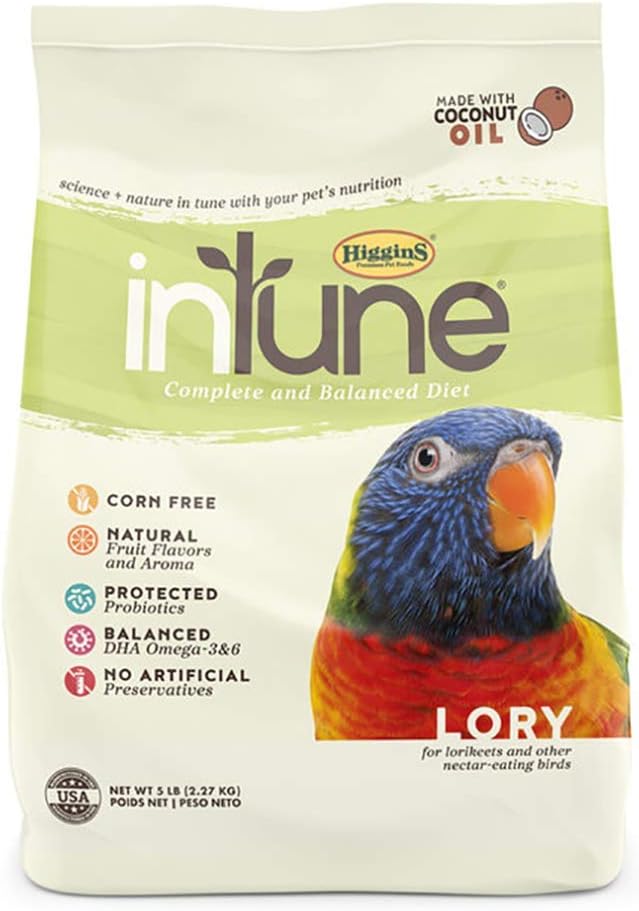 Higgins-Intune-Lory-Food-5-Lb,-Large-------------1159
