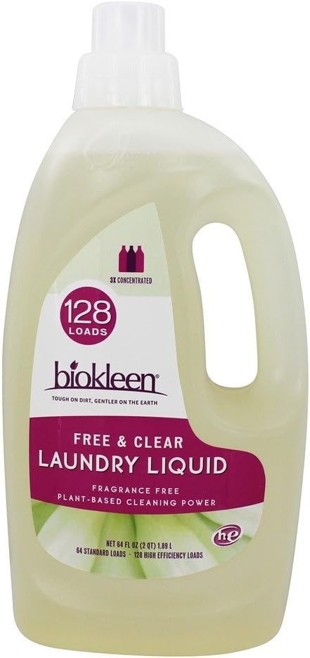 Biokleen-Laundry-Liquid,-Free-&-Clear,-64-oz-----1488