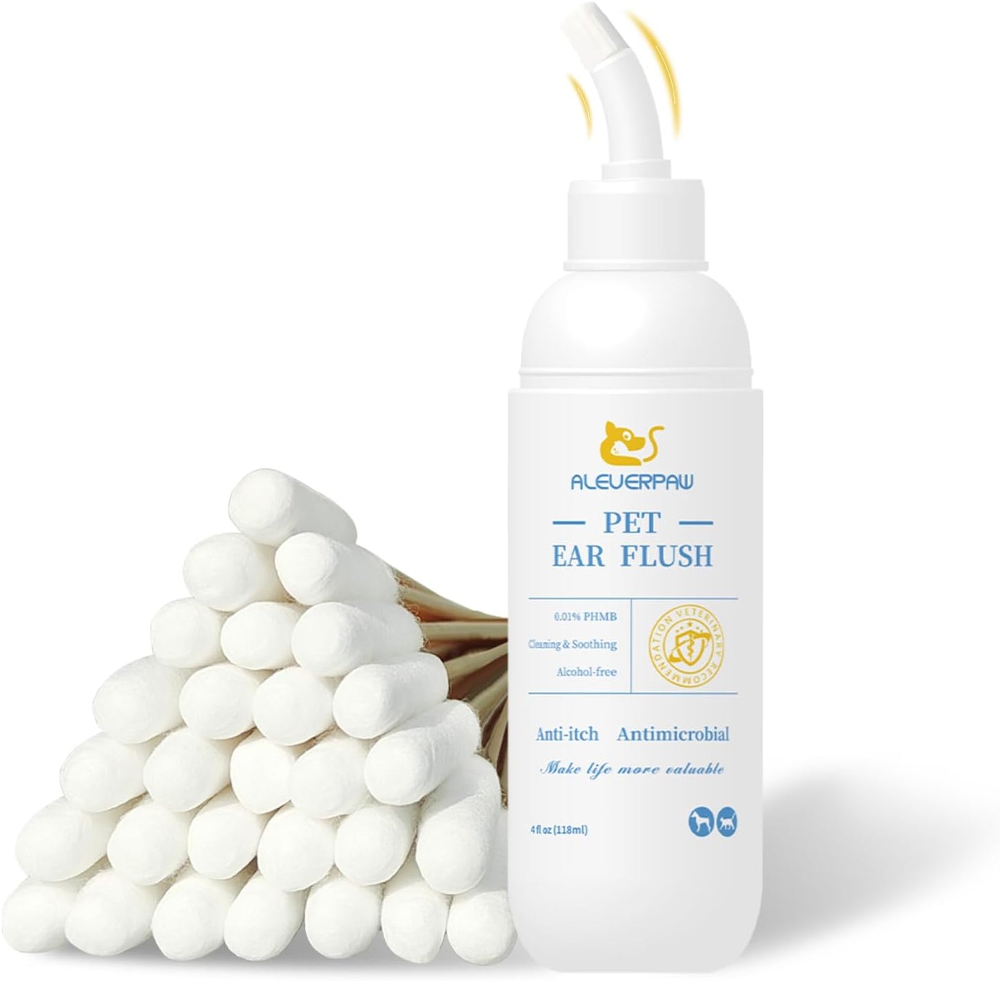 Tris-Flush-Cat-&-Dog-Ear-Cleaner-|-Pet-Ear-Infection-Treatment-|-798