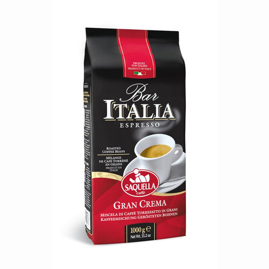 Saquella-Bar-Italia-Gran-Crema-Espresso-Coffee-Beans,-1kg-(2.2-lb)-|-Authentic-86