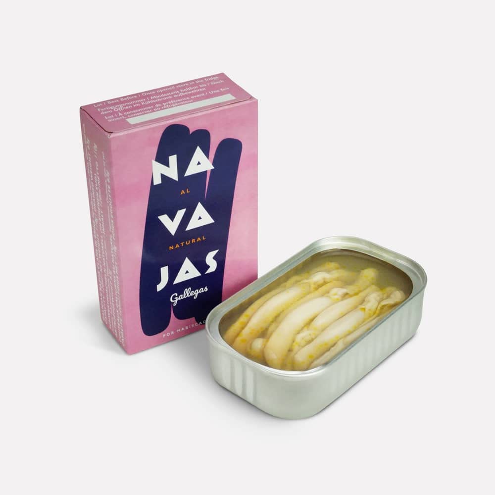 La-Narval.-Almejas-de-afeitar-gallegas-en-salmuera.-110g-(3.88oz).-(Paquete-de---110