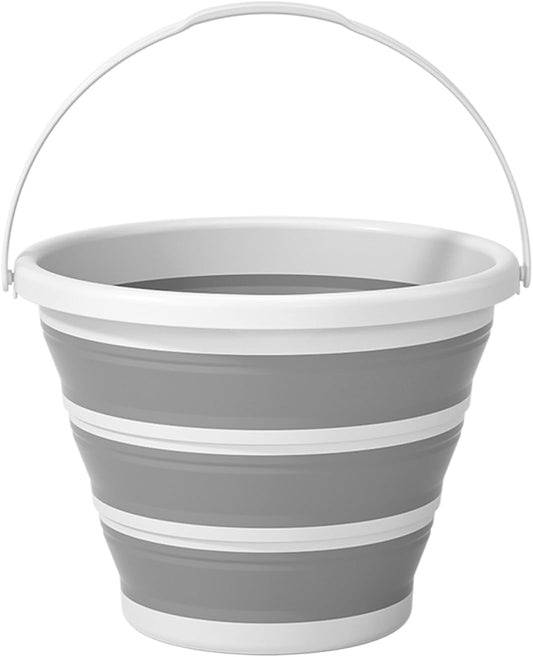 Collapsible-Bucket-with-Handle,-2.6-Gallon-(10-Liters)-Capacity,-Household-1264