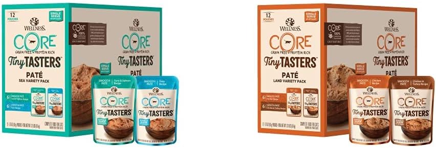 Wellness-CORE-Tiny-Tasters-Wet-Cat-Food-Pate,-750