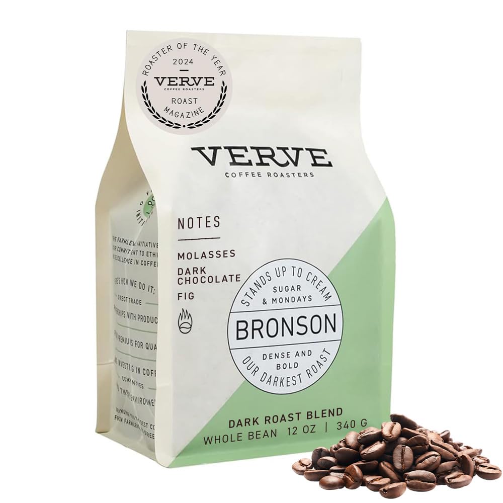 Verve-Coffee-Roasters-Mezcla-Bronson-de-café-en-grano-entero,-tostado-francés,1989
