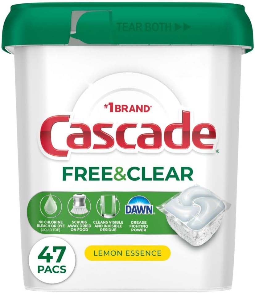 Cascade-Free-&-Clear-Dishwasher-Pods,-Dishwasher-Detergent,-Dish-Detergent-Soap,-Lemon-367