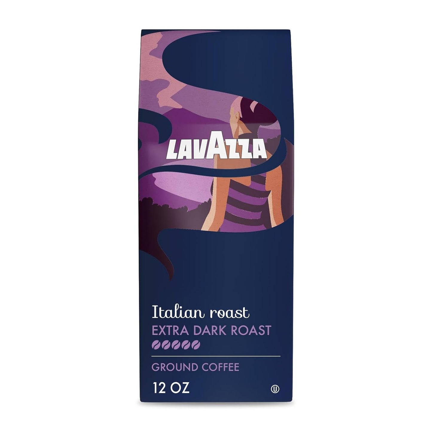 Lavazza-Italian-Roast-Ground-Coffee-12oz-Bag,-3993
