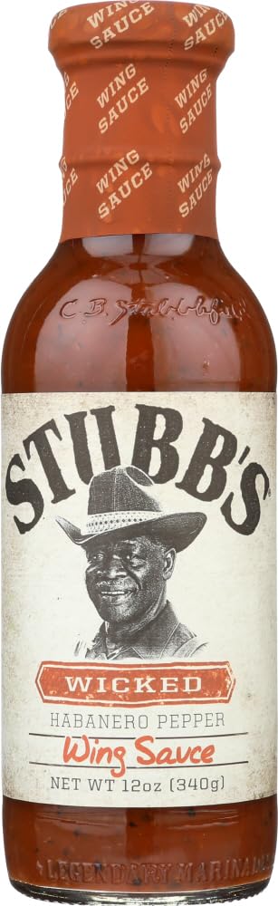 Stubb's-Wicked-Habanero-Pepper-Wing-Sauce,-12-oz---------329