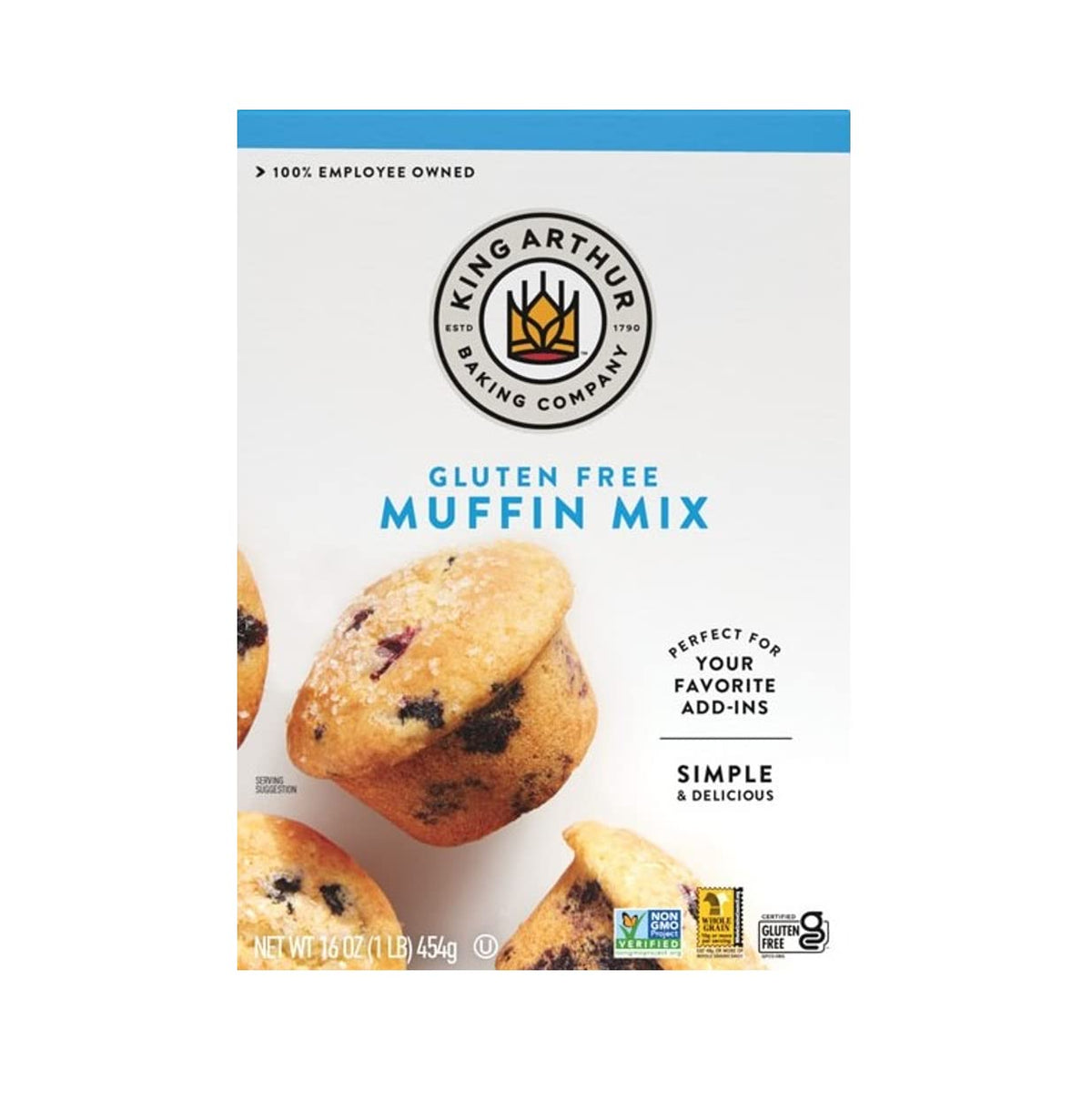 King-Arthur-Muffin-Mix,-Gluten-Free,-16-Ounce-(Pack-of-6),-497