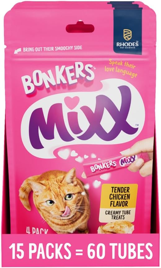 Bonkers-Mixx,-Wet-Lickable-Tube-Tender-Chicken-Flavor-Treats,-3