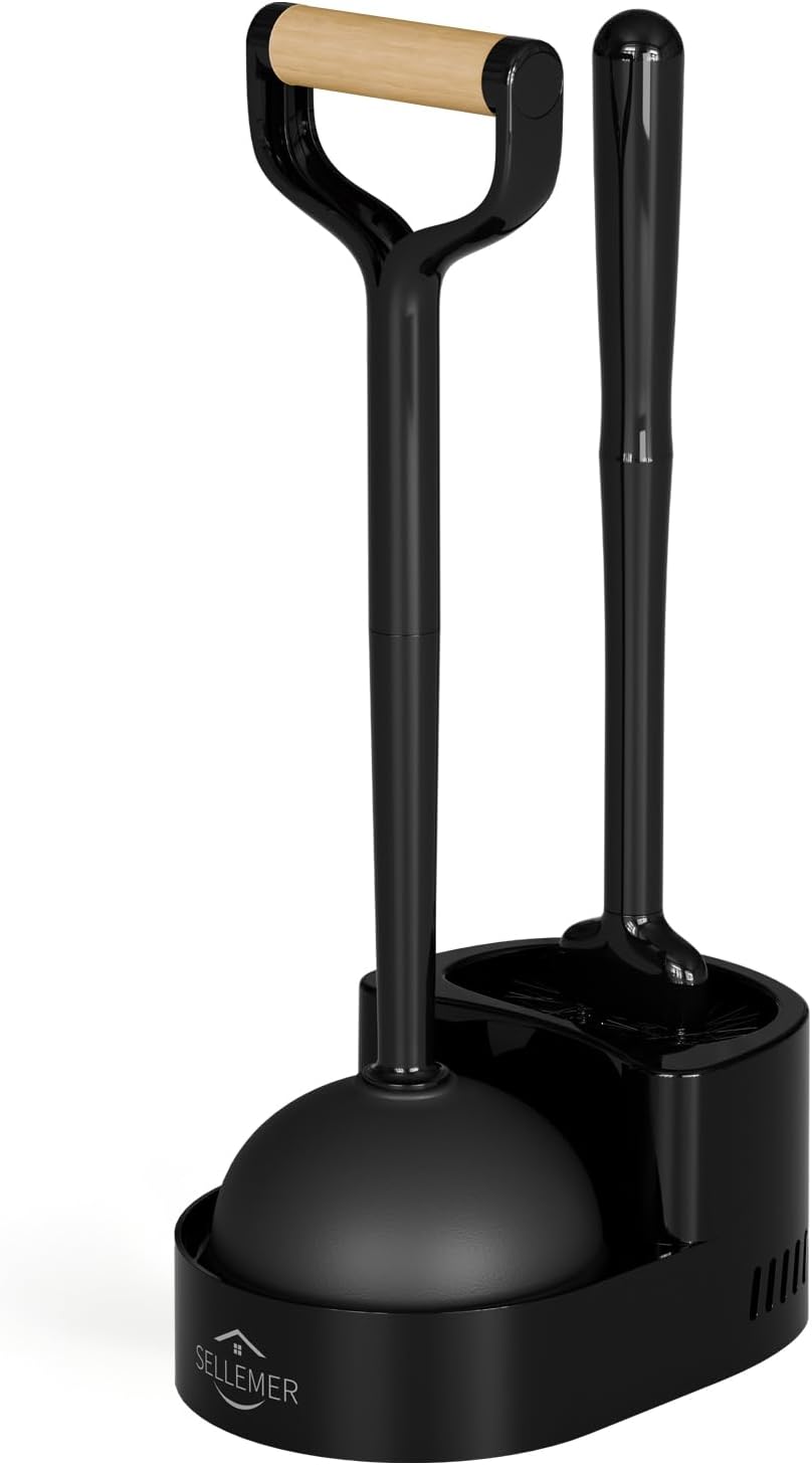 Sellemer-Toilet-Brush-and-Plunger-Set,-Curved-Design-Head-for-Deep-Cleaning,-Heavy-Duty-Toilet-1056