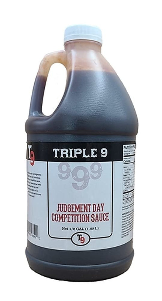 Triple-9-Judgement-Day-Competition BBQ Sauce,-64oz-1595