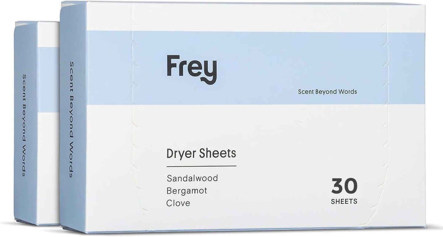 FREY-Dryer-Sheets-–-Sandalwood,-Bergamot-&-Clove-Scent-|-2923