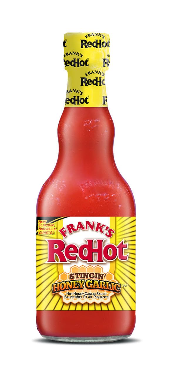 Frank's-RedHot,-Hot-Sauce,-Stingin'-Honey-Garlic,-354ml-(Imported-from-Canada)---1064
