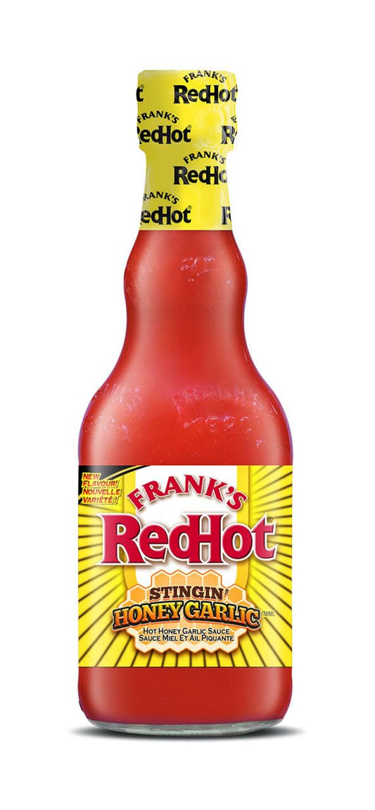 Frank's-RedHot,-Hot-Sauce,-Stingin'-Honey-Garlic,-354ml-(Imported-from-Canada)---1064