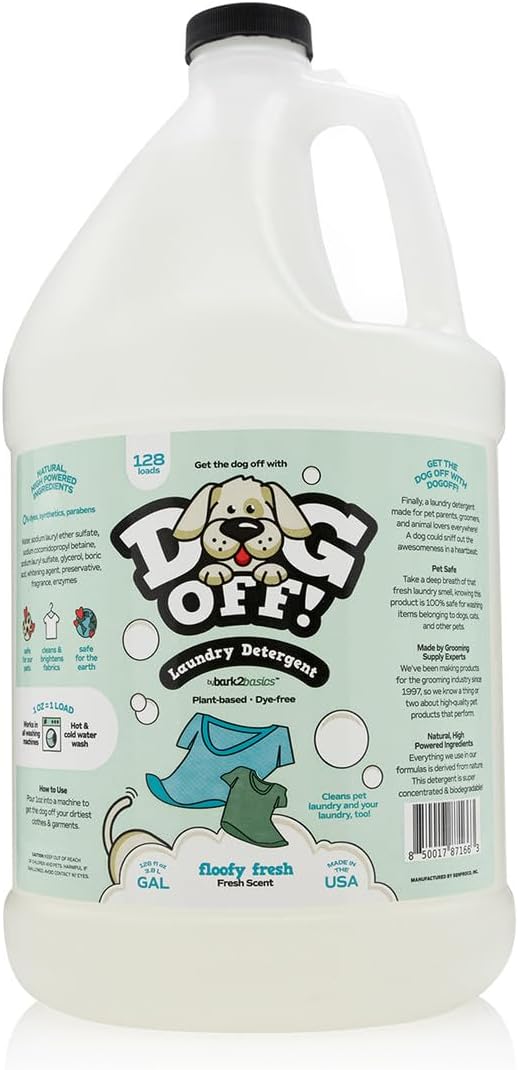 Bark2Basics-Dog-Off-Laundry-Liquid-Detergent,-1-Gallon---128-Loads,-Dog-Friendly,-461