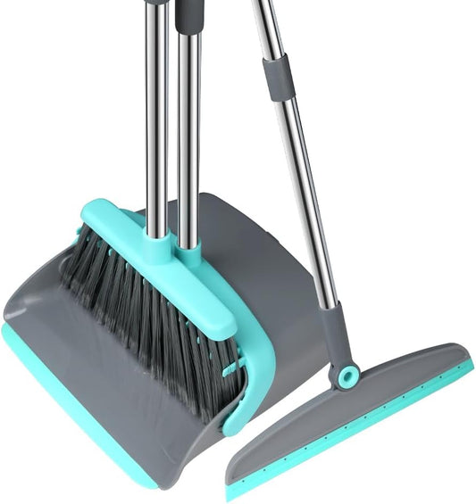 Upgrade-Broom-and-Dustpan-Set,-Silicone-Broom,Long-Handle-Broom-with-3223