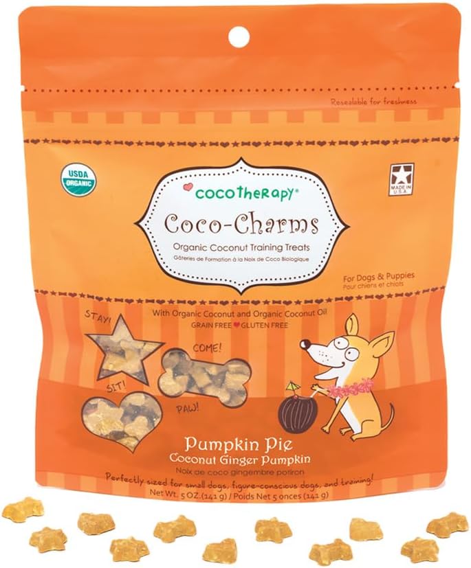 Cocotherapy-Coco-Charms-Training-Treats-–-Pumpkin-Pie,-(1-Pouch),-5-Oz.--1266
