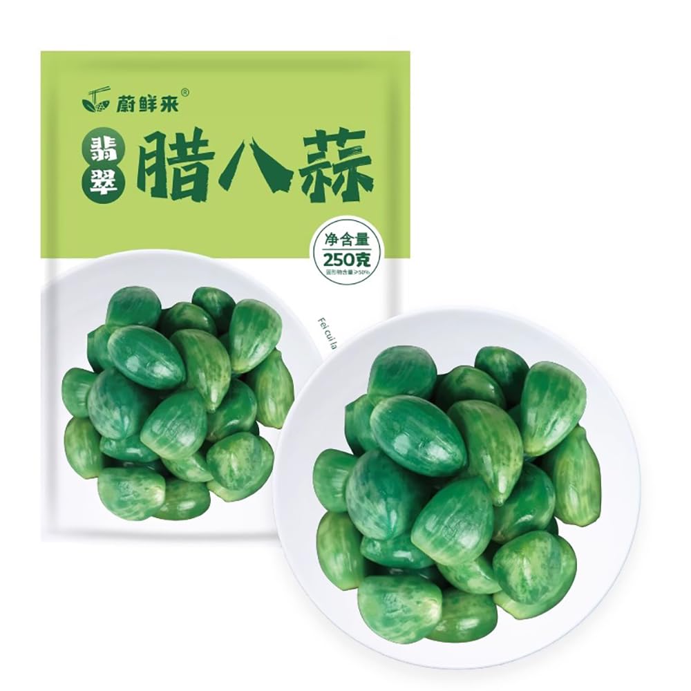 ???,Laba-Garlic,????,Pickled-Garlic,????,-Fresh-Green-Pickled-Vegetable,-Pickled-with-Vinegar,-Shandong-Special?250g/bag-443