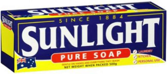 Sunlight-Pure-Soap,-4-Bar-Pack,-500g-for-Laundry,-Kitchen-or-Personal-7