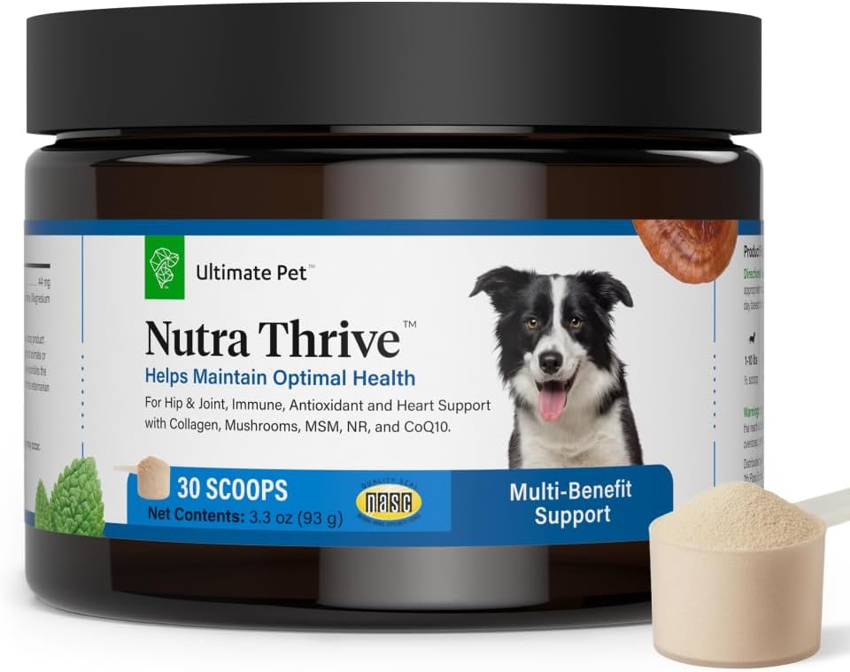 Ultimate-Pet-Nutrition-Nutra-Thrive-Canine,-40-in-1-Nutritional-Powder-Supplement-for-with-120