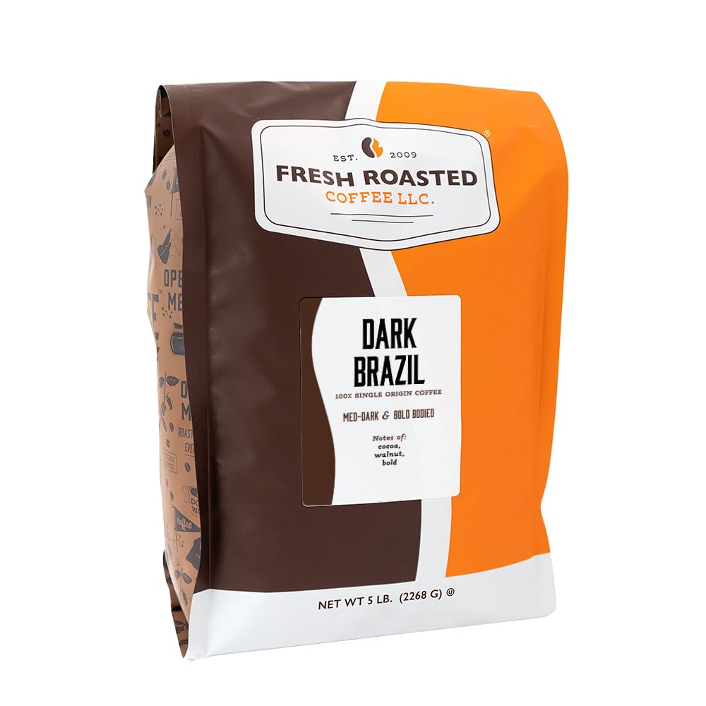 Fresh-Roasted-Coffee,-Dark-Brazil,-5-lb-(80-oz),-Med-Dark-Roast,-Whole-Bean,-2475