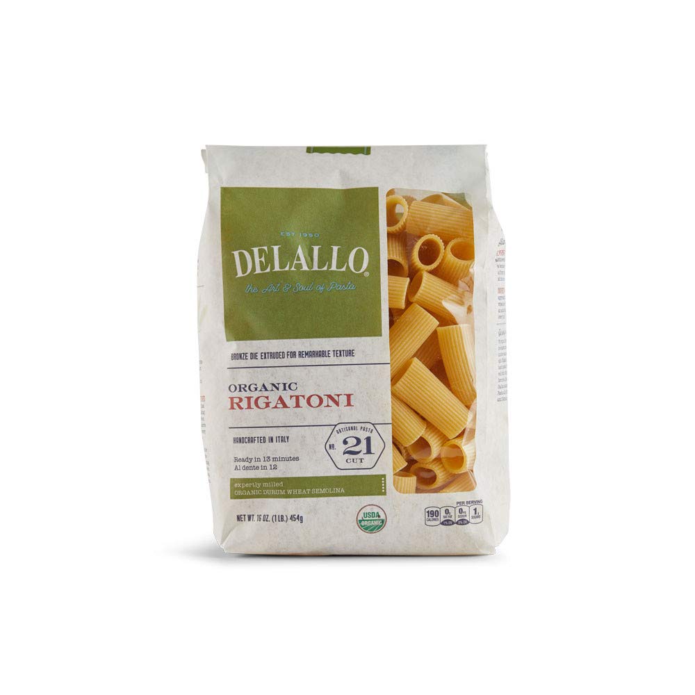 DELALLO-Organic-Rigatoni-#21,-16-OZ-----807