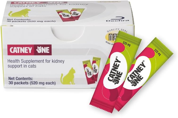 Catney®-One,-520mg.-30ct-|-Health-Supplement-for-Kidney-Support-in-Cats;-Single-1249