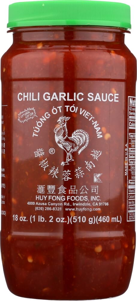 Huy-Fong-Sauce-Chili-Garlic,18-oz,-3362