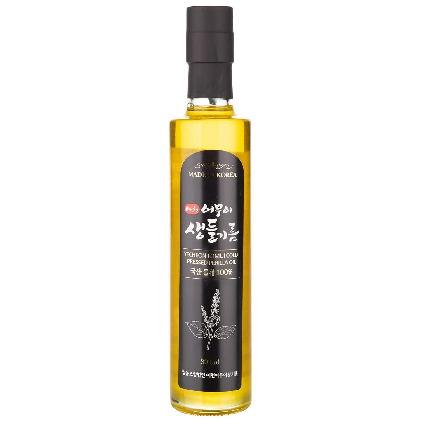 HELLO-KFOOD-YECHEON-OMUI-1-Pure-Raw-Perilla-Oil,-Cold-Pressed,-Made-Korea-???-1039