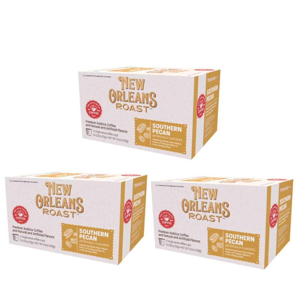 New-Orleans-Roast-Southern-Pecan-Single-Serve-Coffee-Pods---12ct-(Pack-of-580