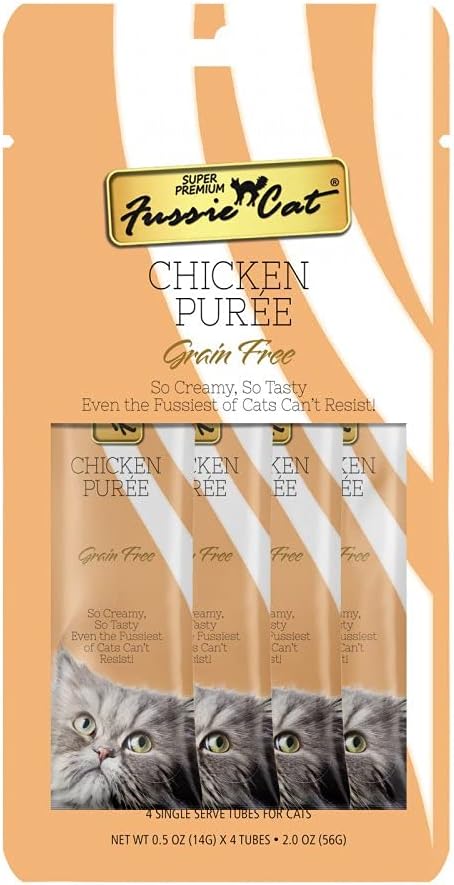 Fussie-Cat,-Purées-Chicken,-4-Count-----605