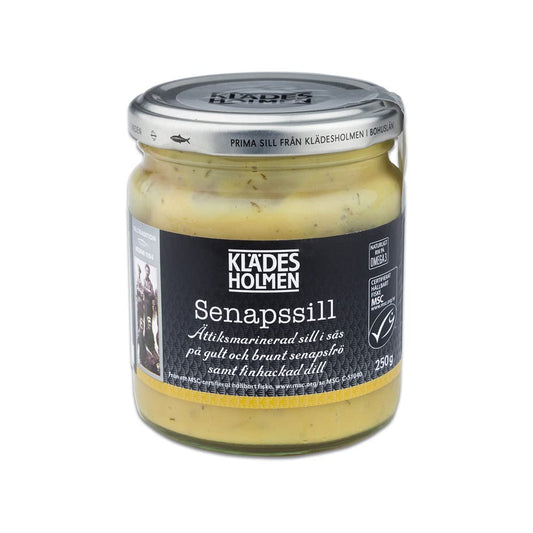 Arenque-Kladesholmen-en-salsa-de-mostaza,-8.8-onzas-(paquete-de-2)-----132