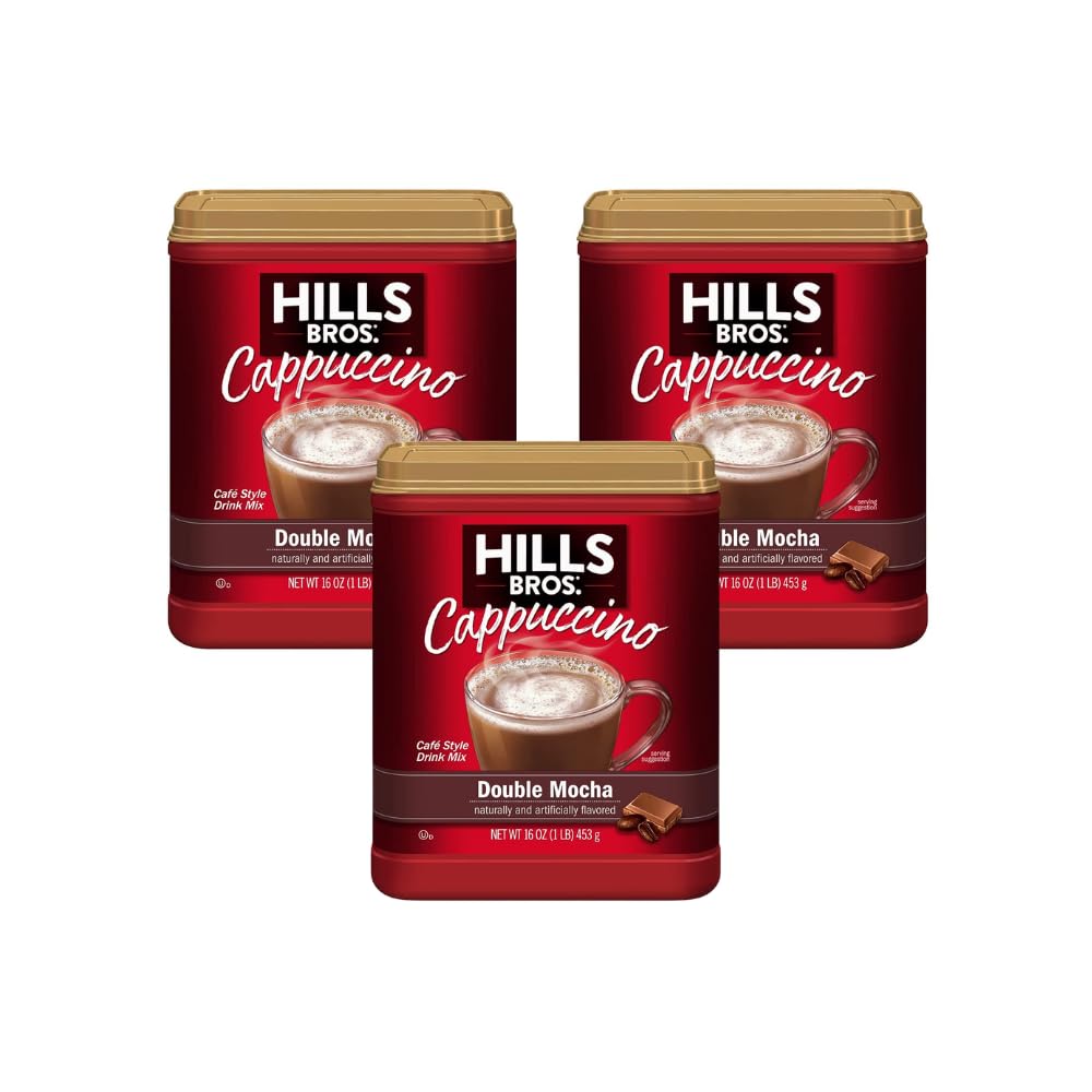 Hills-Bros.-Instant-Cappuccino-Mix,-Double-Mocha-16-Ounces--Frothy,-Decadent-Cappuccino-with-1875
