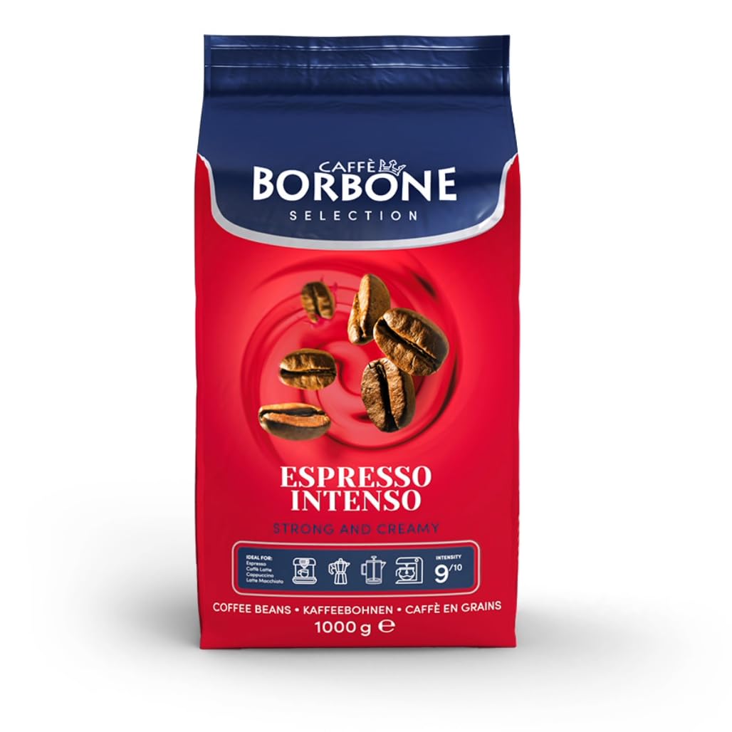 Caffè-Borbone-Café-de-grano-entero,-mezcla-Robusta-de-tostado-medio,-Intenso,2973