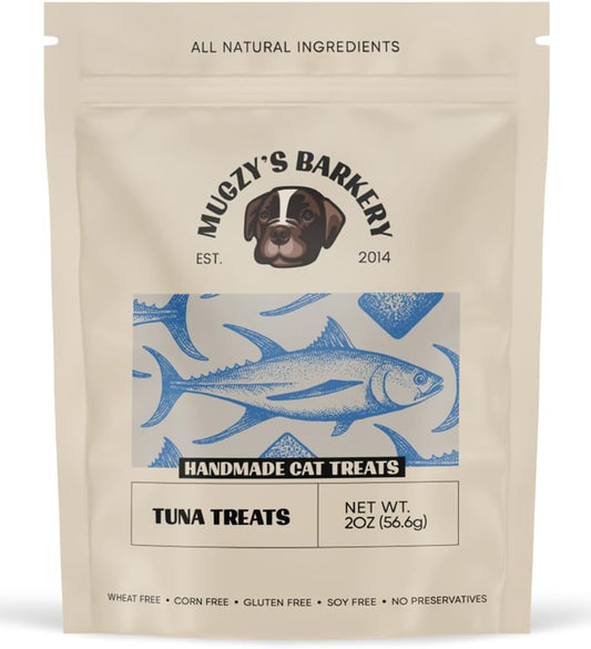 Mugzy's-Barkery-Ahi-Tuna-Cat-Treats,-Single-Ingredient,-0.81-Protein,-2oz-|-1-Ahi-229