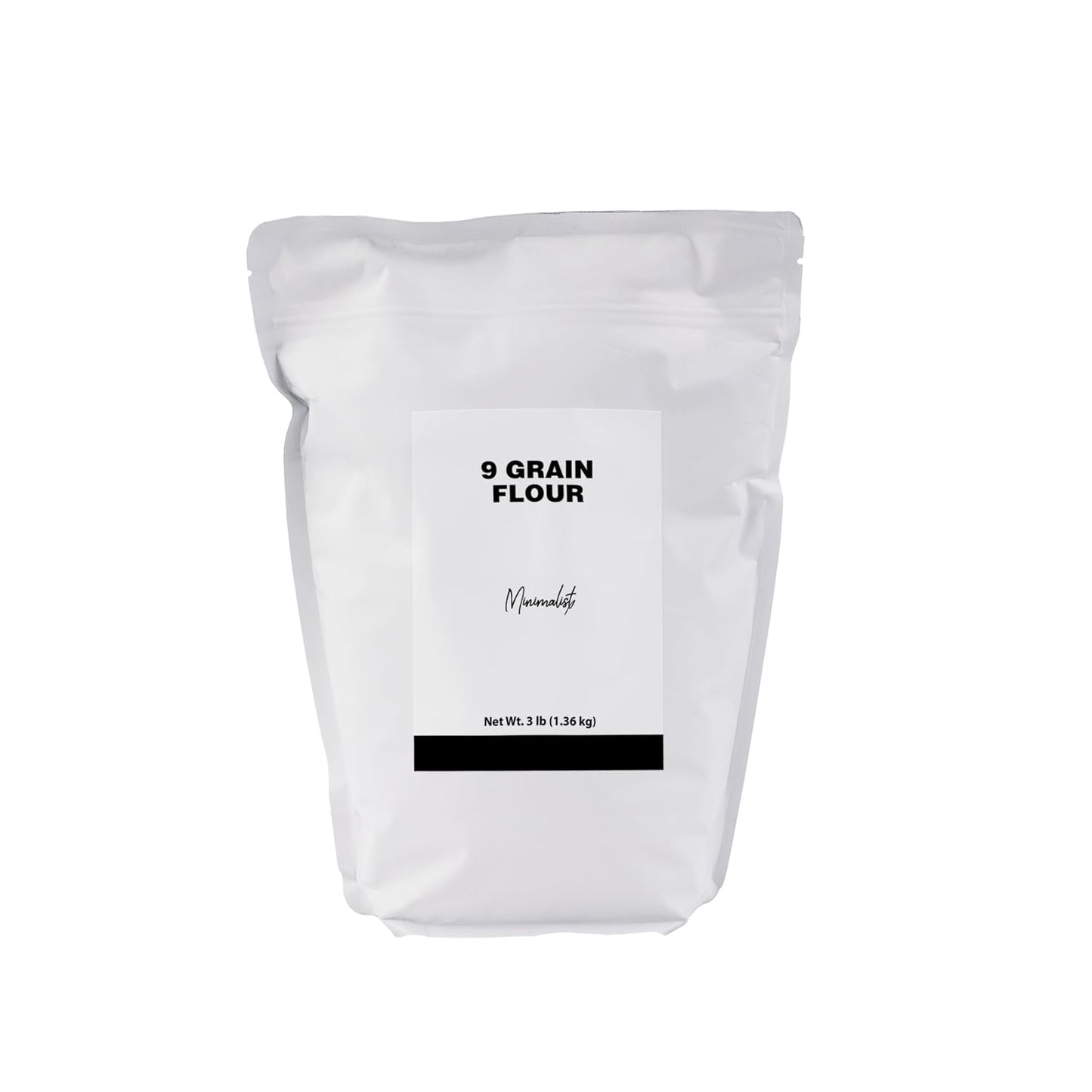 Minimalist-9-Grain-Flour,-Perfect-for-Baking-and-Cooking,-Packaged-in-a-205