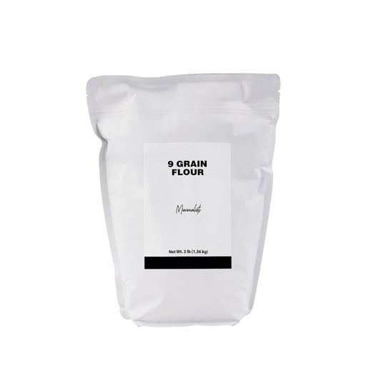 Minimalist-9-Grain-Flour,-Perfect-for-Baking-and-Cooking,-Packaged-in-a-205