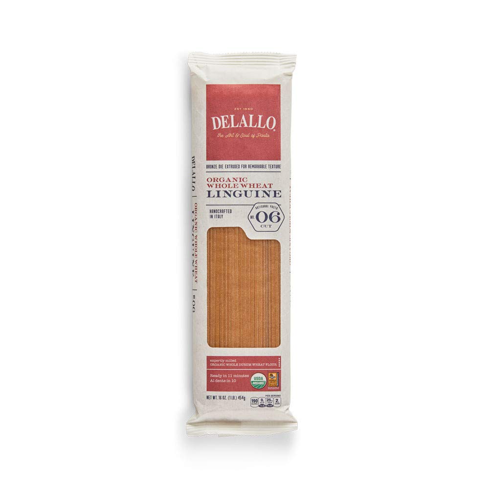 DeLallo-Whole-Wheat-Linguine-#6,-1-Pound-(Pack-261
