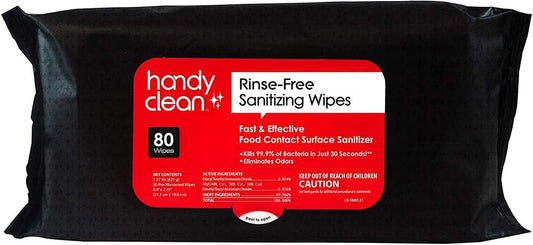 HandyClean-Rinse-Free-Food-Contact-Sanitizing-Wipes-Pouch,-Multi-Surface-Cleaning-836