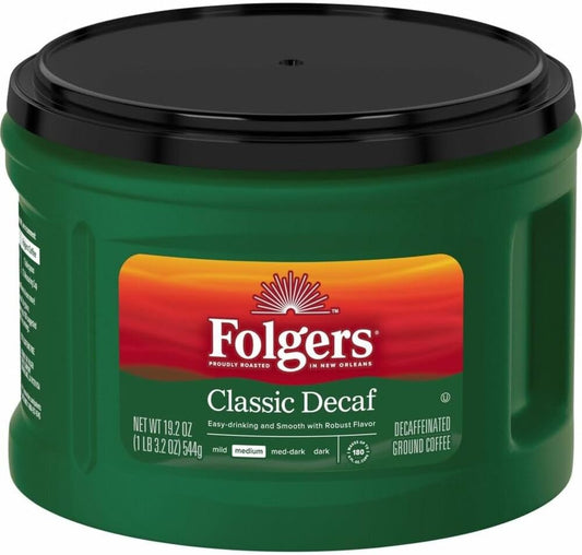 Folgers-Decaf-Coffee,-Ground-Coffee,-Classic-Medium-Roast,-19.2-Ounce-Canister-----2268