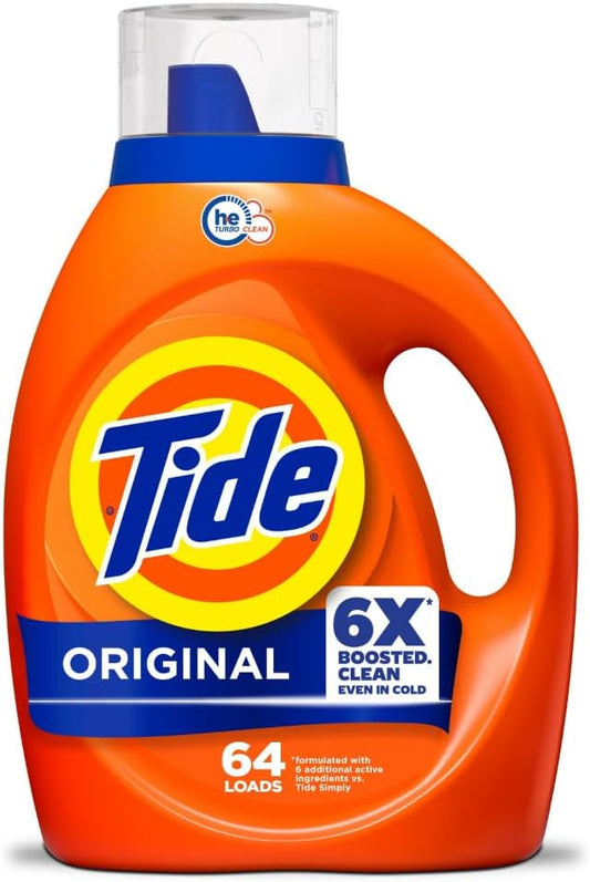 Tide-Laundry-Detergent-Liquid,-Original-Scent,-64-Loads,-80-FL-OZ,-Works-1799