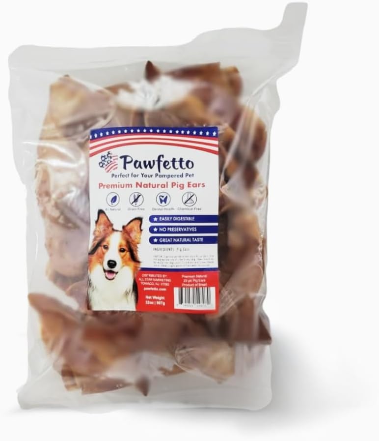 Premium-Natural-Whole-Pig-Ears-Easily-Digestible-Non-1452