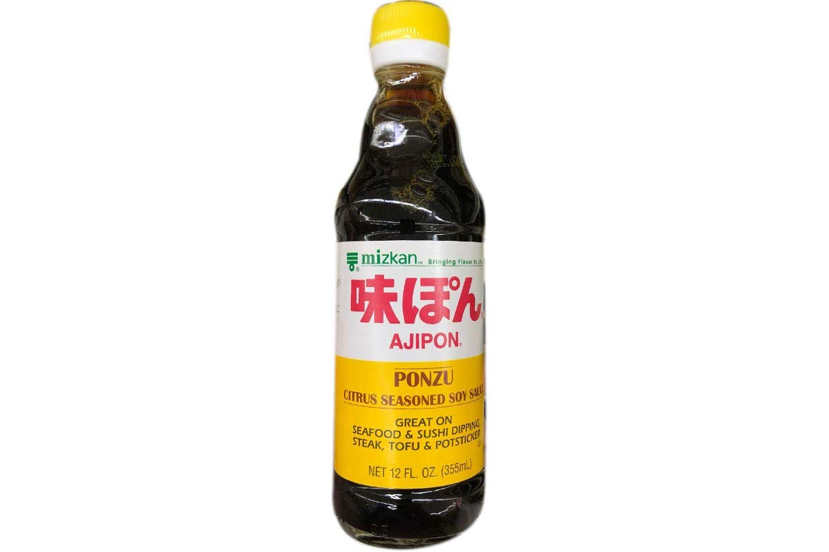 49685183 Japanese Mizkan Mitsukan Ajipon Ponzu yuzupon Citrus Seasoned Soy sauc ...