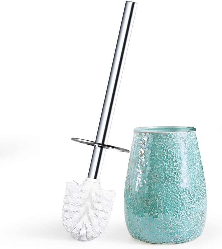 Turquoise-Green-Toilet-Brush-and-Holder-Set-Mosaic-Glass-|-1840