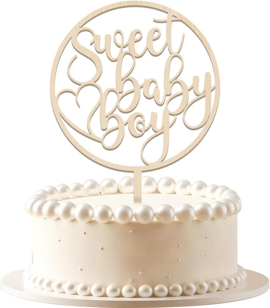 VQOUZVSR-Sweet-Baby-Boy-Cake-Topper,Wooden-Oh-Boy-Baby-Shower-Cake-Decorations,for-Gender-Party-75