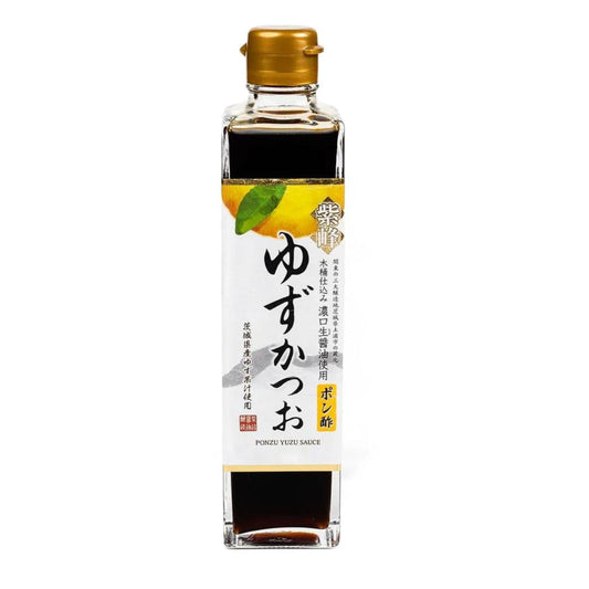 Shibanuma-Premium-Japanese-Yuzu-Ponzu-Citrus-and-Bonito-Seasoned-Soy-Sauce,-Contains-351