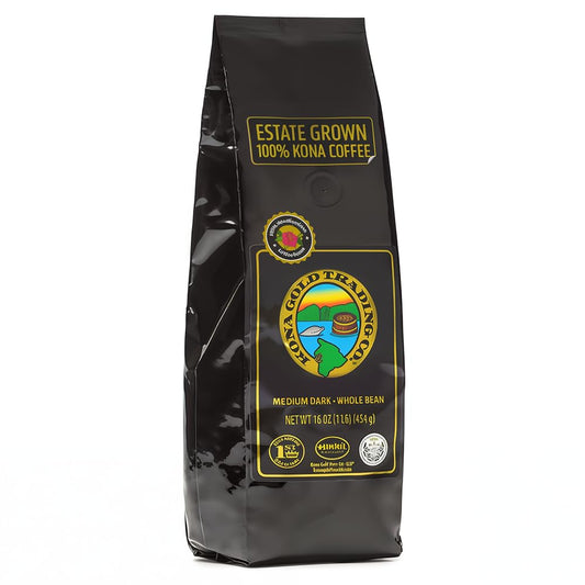 Café-Hawaiian-Kona-en-grano-entero-–-16-onzas,-café-Kona-de322