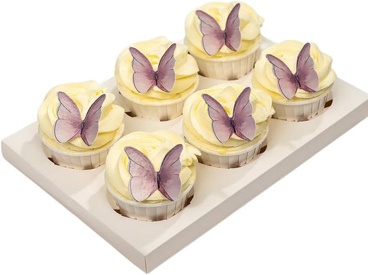 Edible-Butterflies-for-Cake-Decorating,-Pink-Butterfly-4197