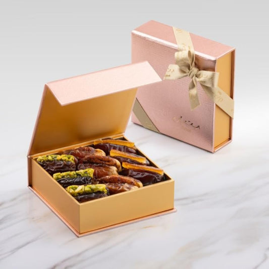 Bateel-|-Rose-Gold-Collection-|-Premium-Filled-Dates-Gift-Box-|-9-13