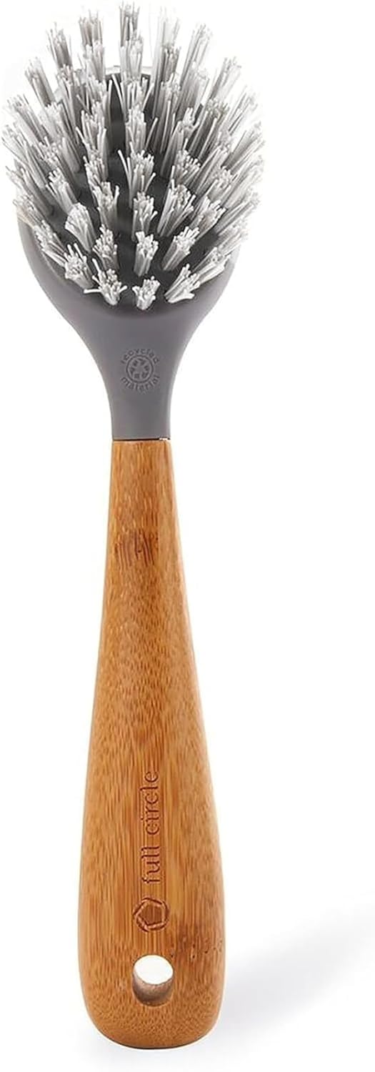 Full-Circle-Tenacious-C-Cast-Iron-Bamboo-Dish-Brush-and-Scraper-–-Durable-Kitchen-Scrub-736